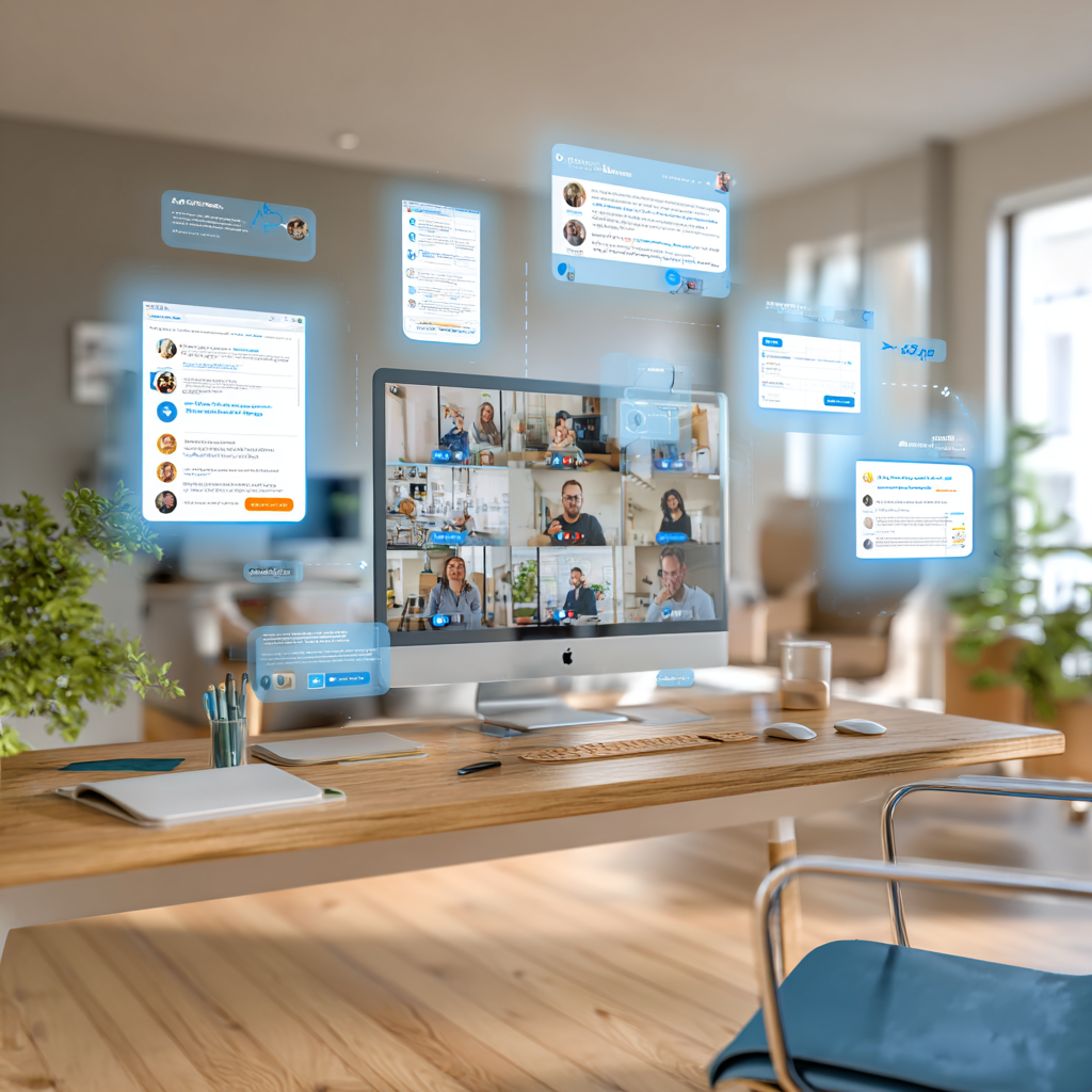 SenScript running during a Teams meeting